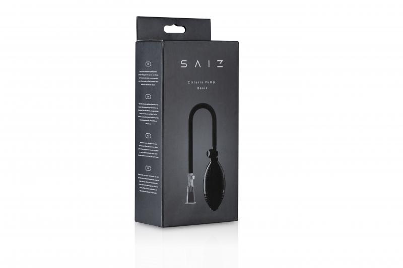 Increase the size and sensitivity of your clitoris with this... Saiz - Clitoris Pump Basic - Black photo-2