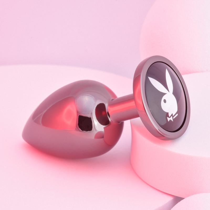 This striking butt plug is perfect for lovers of anal toys. ... Playboy - Tux Butt Plug L - Black photo-5