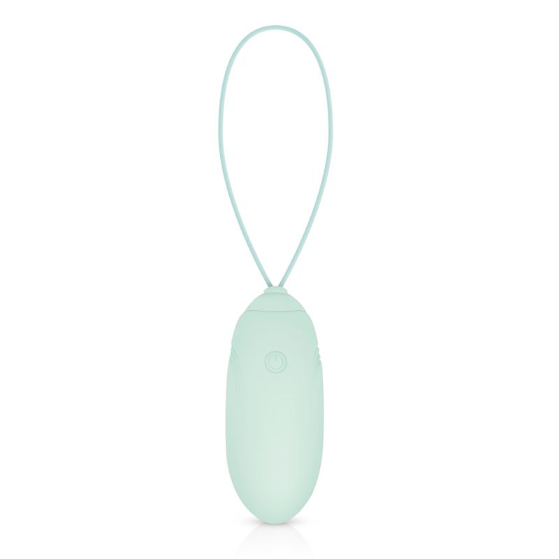 Luv Egg is a cheerful and accessible brand for women or coup... Luv Egg - Vibro Egg w Remote Control - Green photo-2