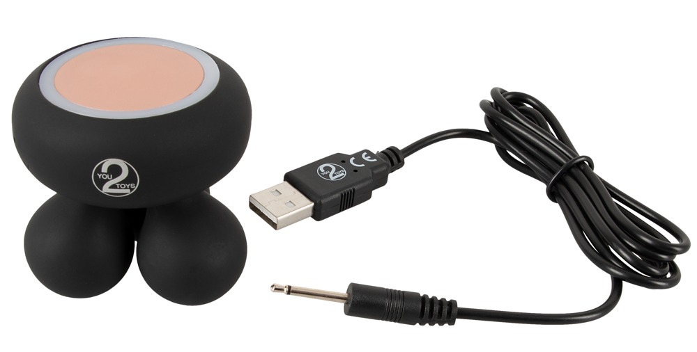 Massages and stimulates with a warming function & deep vibra... Cupa - Warming Mini Massager - Black photo-7