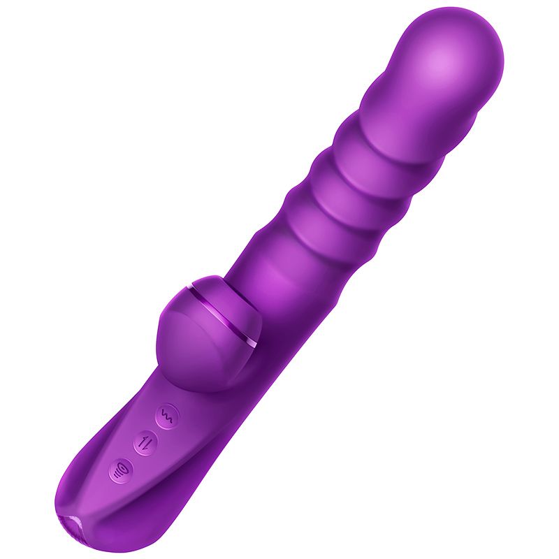 Body-safe silicone
Sucking, vibrating and thrusting functio... Erocome - Phoenix - Purple photo-6