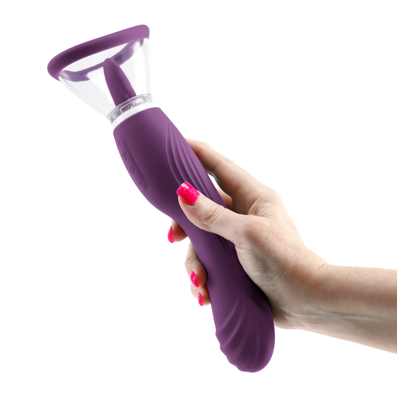 Triple Delight by INYA packs multiple uses into one toy. The... NS Novelties - INYA Triple Delight Vibrator - Purple photo-2