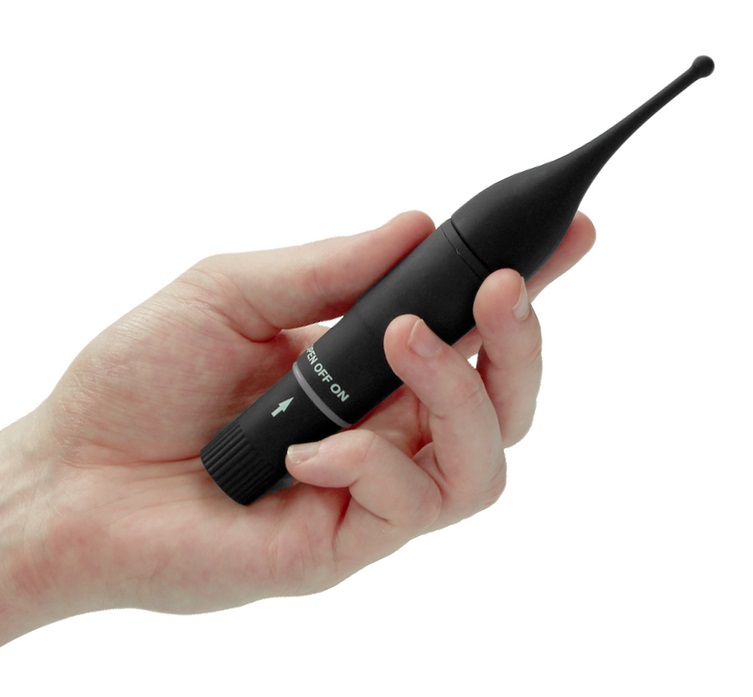 Hit your clit with pinpoint precision! This ergonomically de... GC - Pinpoint Clitoral Tickler - Black photo-2