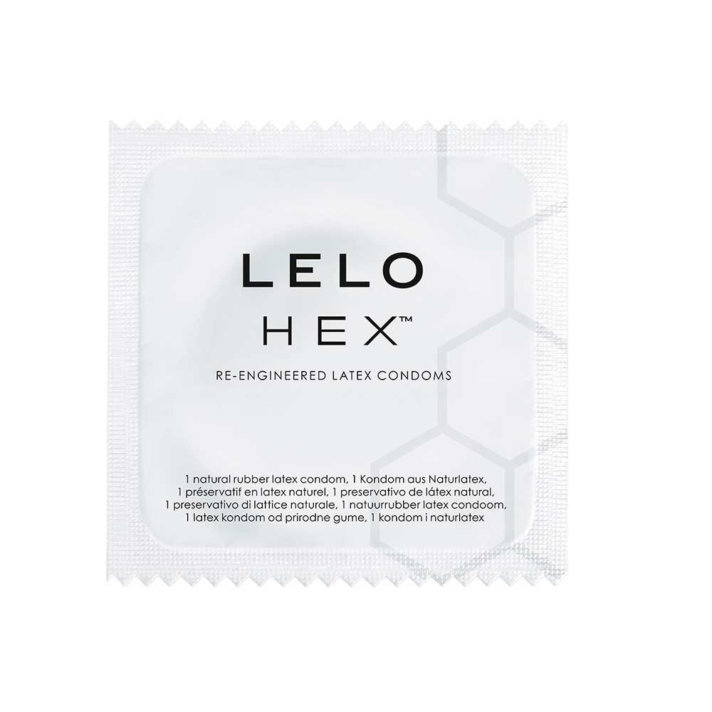作為超薄天然乳膠避孕套,HEX 貼身防滑設計避孕套專為提供安全屏障而設, 同時透過獨特的結構設計增強親密感。LE... HEX - 原版 安全套 12片裝 照片-3