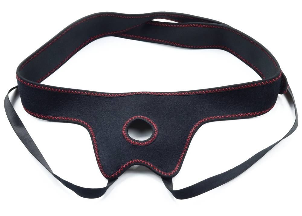 Easy off Easy on adjustable strap on harness.
Designed to fi... Lovetoy - Easy Strap On Harness - Black photo-3