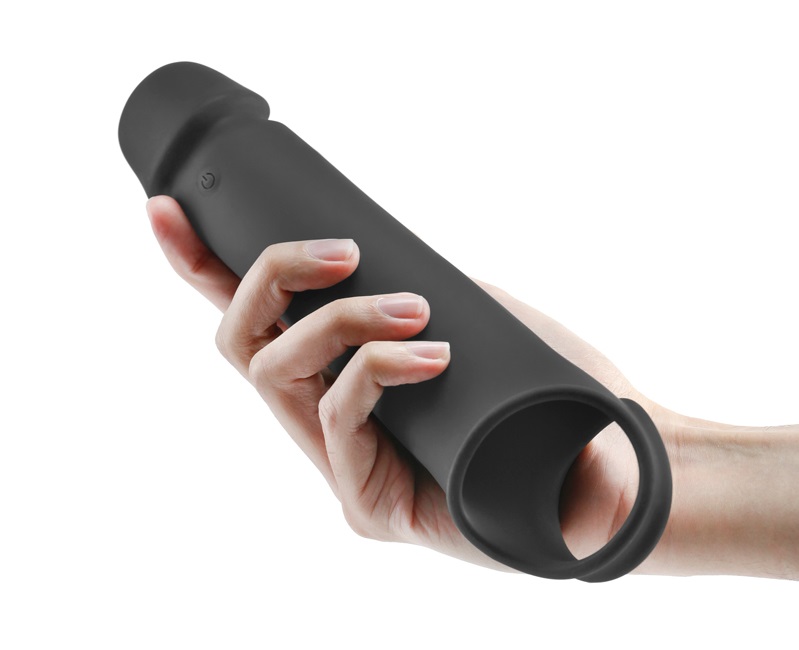 Renegade’s Brute extension provides extra inches and extra p... NS Novelties - Renegade Brute Vibro Extender - Black photo-2