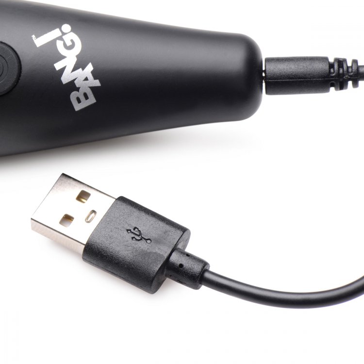 The perfect travel companion! This tiny wand fits in the pal... Bang! - 10X Vibro Mini Wand - Black photo-4