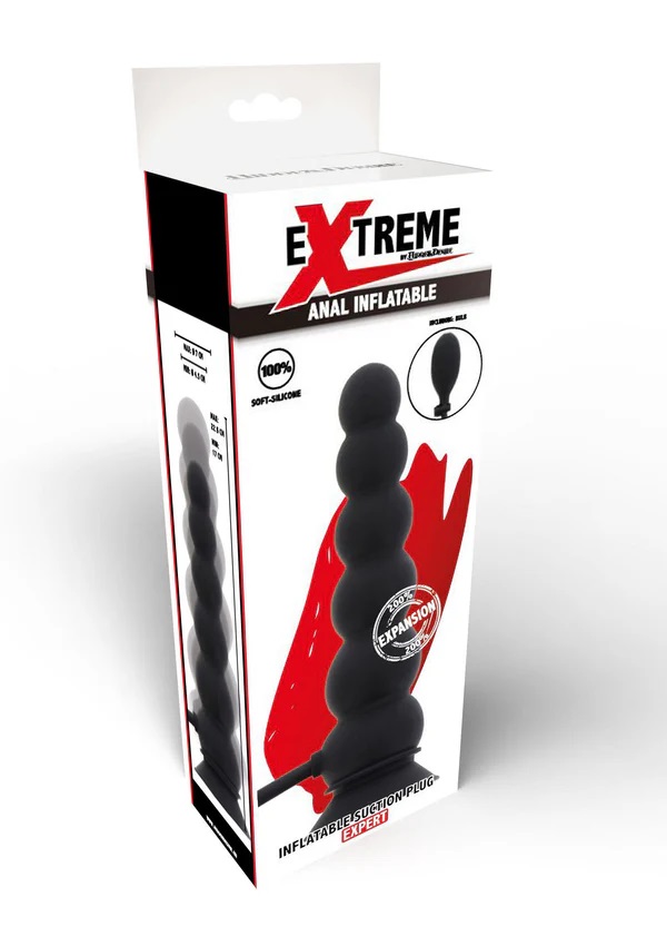 EXTREME by HIDDEN DESIRE offers a unique collection of infla... Hidden Desire - Expert Inflatable Plug - Black photo-6