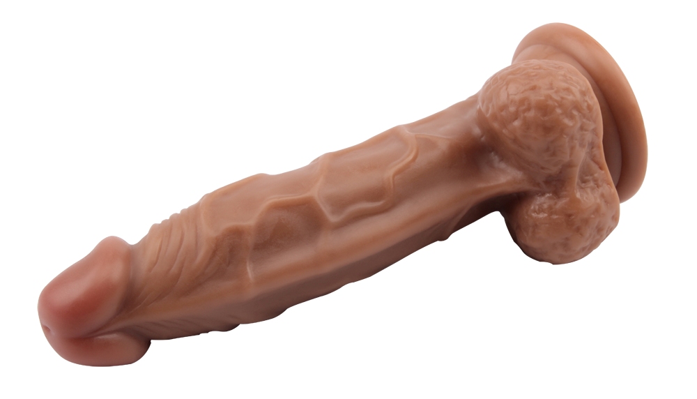 Anti-bacterial, Better-than-real, Strong Suction Cup, Dual D... Chisa - Fashion Dude 8.5" Dildo - Latin photo-5