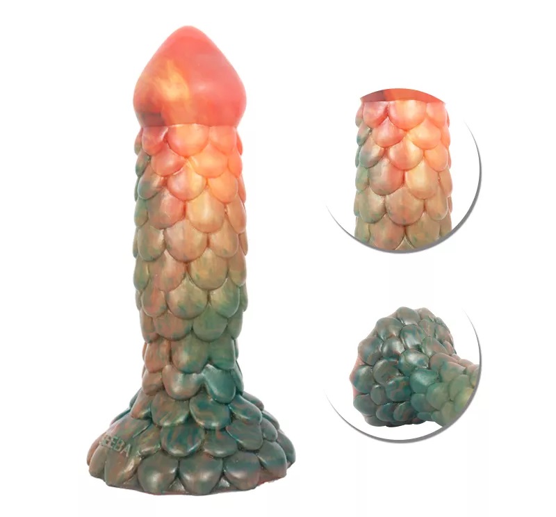 Flexible, friendly and comfortable silicone dildo with drago... FAAK - Dragon Monster Dildo - Wizardry photo-5