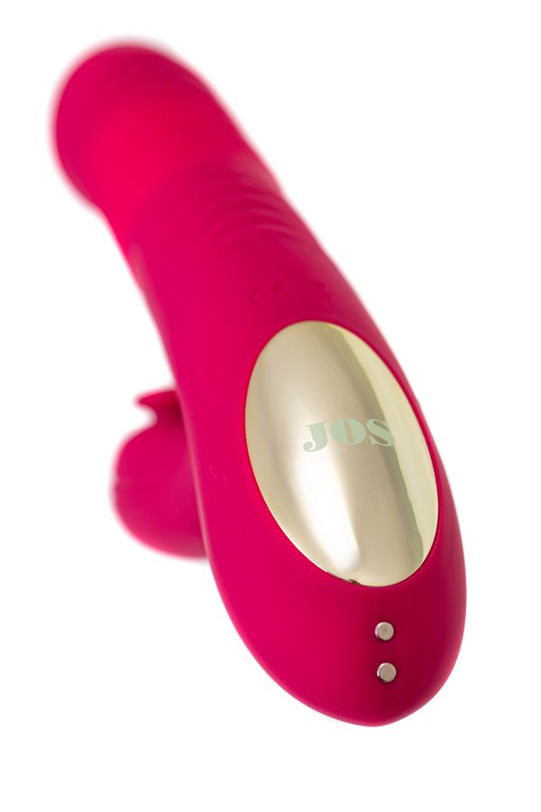 JOS Seri Rabbit vibrator with Up&Down function This vibrator... JOS - Seri Tapping Rabbit Vibrator - Pink photo-9