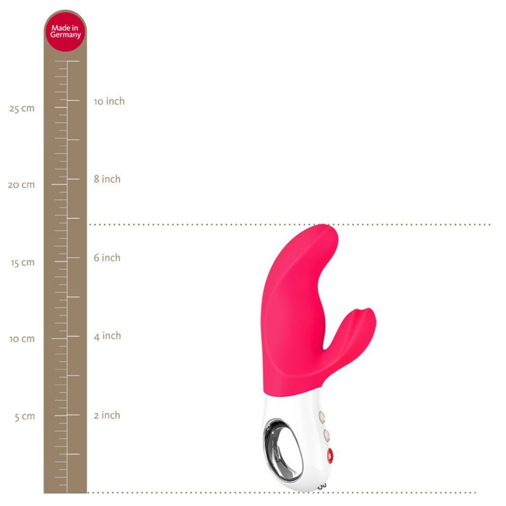 MiSS Bi – DER Vibrator combines phenomenal clitoris stimulat... Fun Factory - Miss Bi - Pink/White photo-18