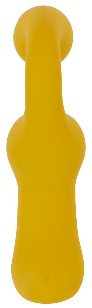 Simultaneously stimulates the vagina and clitoris!
Dynamic, ... YNF - Double Vibrator - Yellow photo-6