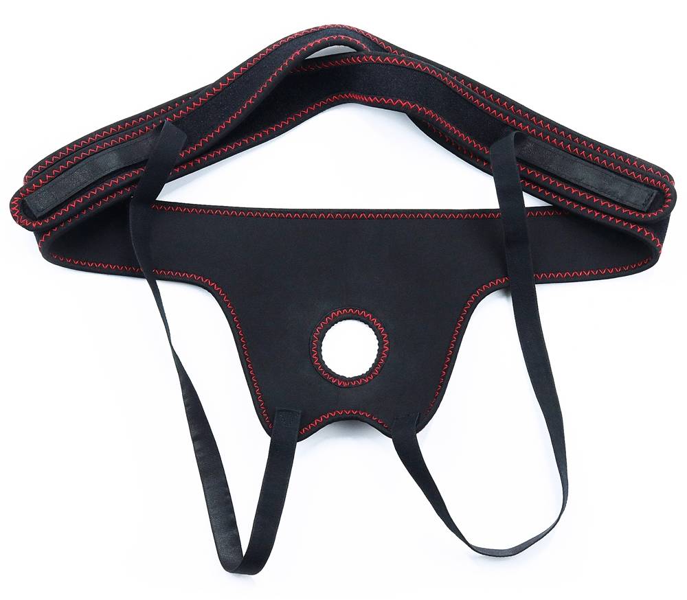 Easy off Easy on adjustable strap on harness.
Designed to fi... Lovetoy - Easy Strap On Harness - Black photo-4
