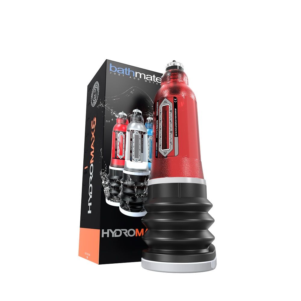 Designed for a penis size of up to 5" when erect, the X... Bathmate - Hydromax 5 - Red photo-5