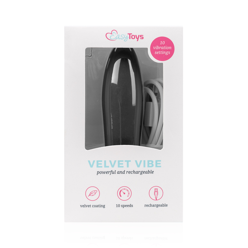 Take your favorite vibrator with you everywhere you go! The ... Easytoys - Velvet Vibe Bullet - Black photo-7