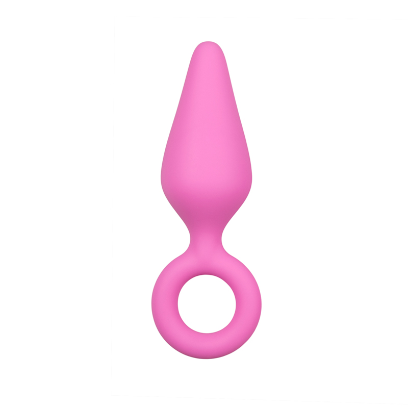 Firm yet flexible, these plugs are ideal for lovers of anal ... Easytoys - Pointy Plugs Set - Pink photo-2
