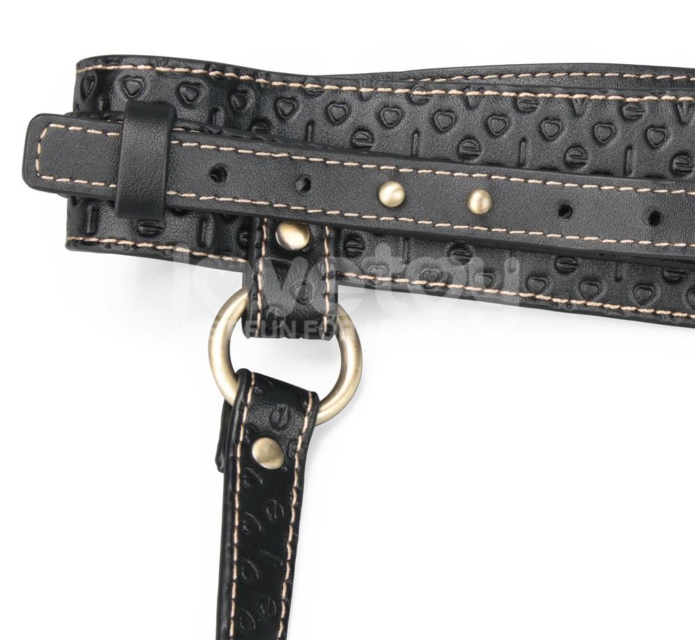 Unleash the essence of edgy luxury with our Rebellion Reign ... Lovetoy - Rebellion Reign Full Body Harness - Black photo-9