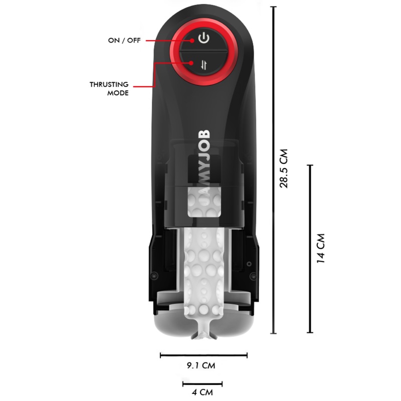 The GRAVITY automatic masturbator for men from the JAMYJOB b... Jamyjob - Gravity Thrusting Moaning Masturbator photo-6