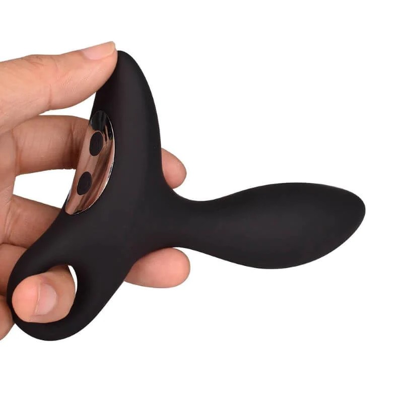 10 mode Vibrating
Rechargeable 100% Li Battery with Seik... Erokay - Spartacus Ashashur Anal Vibe - Black photo-2
