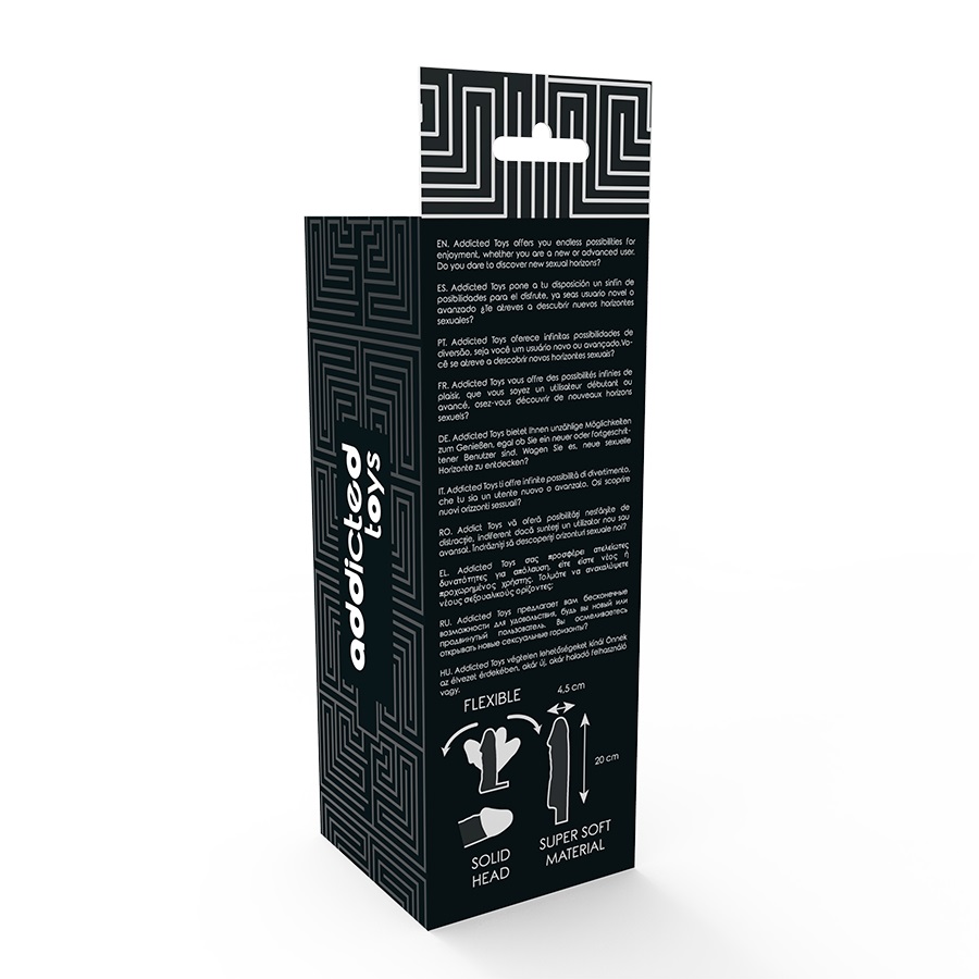 Do you want a little more thickness in the most comfortable ... Addicted Toys - Dong Extension Sleeve - Black photo-6