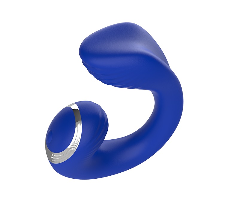 9 Vibration Patterns, Rechargeable, Waterproof IPX6.
Materi... Chisa - Meteor G-Spot Vibrator - Blue photo-3