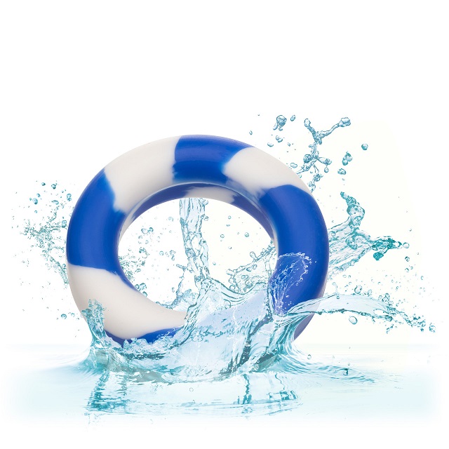 Introducing the Admiral 2 Ring Set, a versatile set of premi... CEN - Admiral Cock Ring Set - Blue photo-2