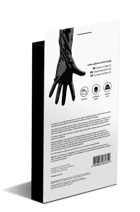 Prowler - Latex Gloves - Black - XL photo-5