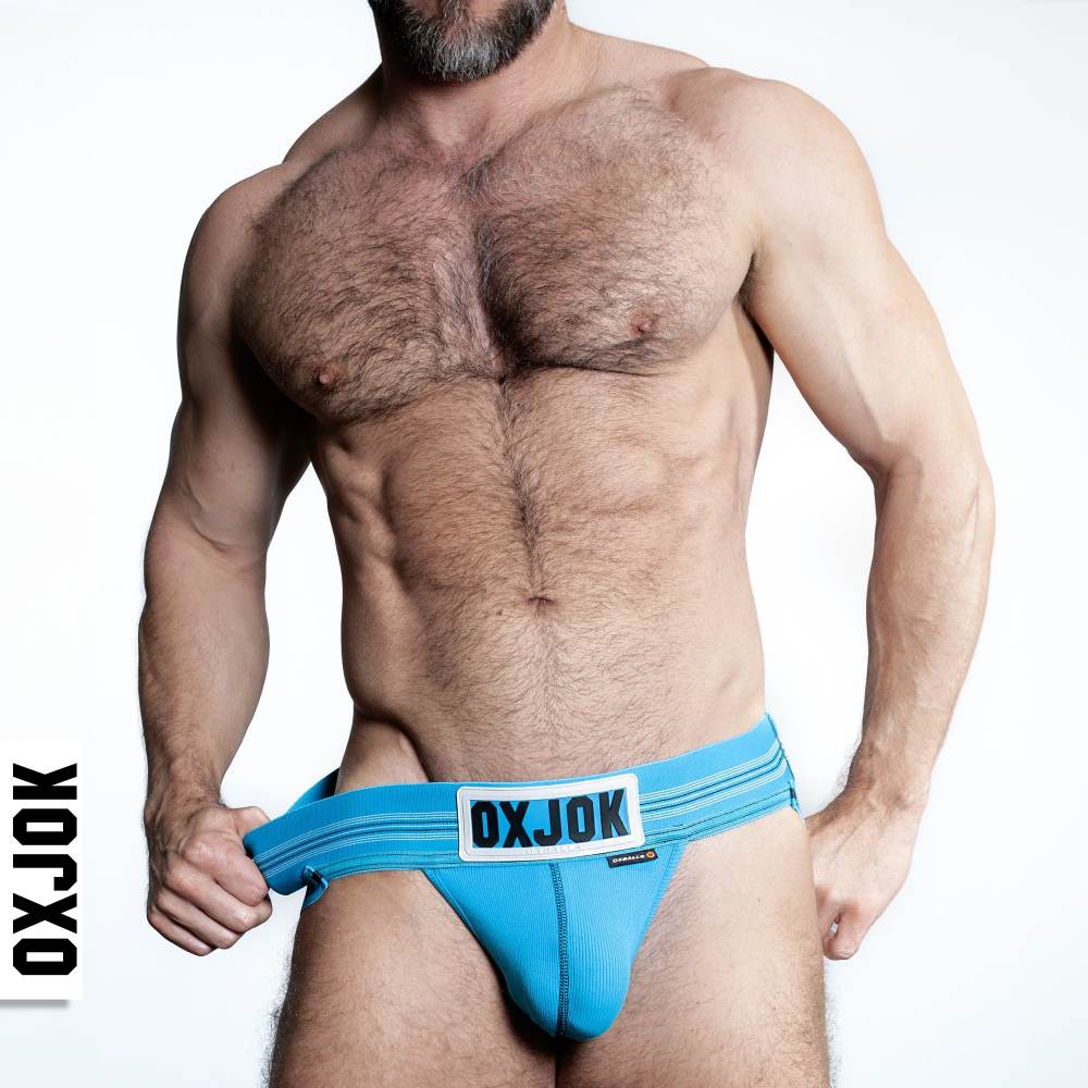 SLINGJOCK from OXJOK is a daily-wear jock soft-rib comfort j... Oxjok - Slingjock w Ring - Pool - M photo-4