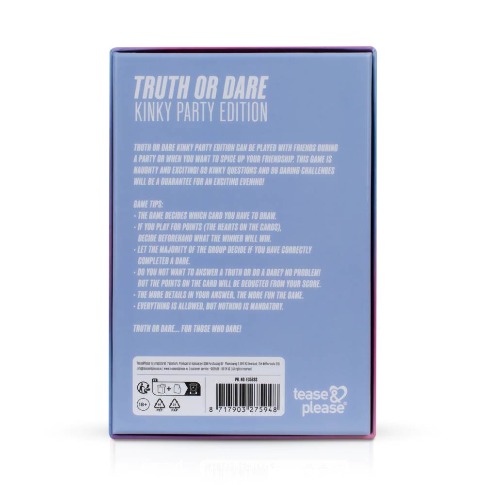 Truth or Dare Kinky Party Edition by Tease and Please can be... Tease&Please - Truth/Dare Kinky Edition Game photo-6