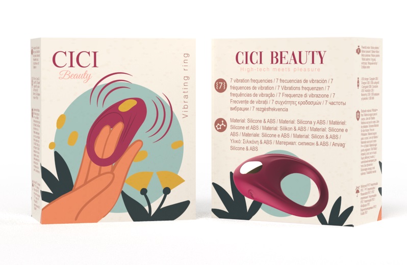 Here comes a sweet gift for your best friend! This donut dis... Cici Beauty - Premium Silicone Vibro Ring photo-9