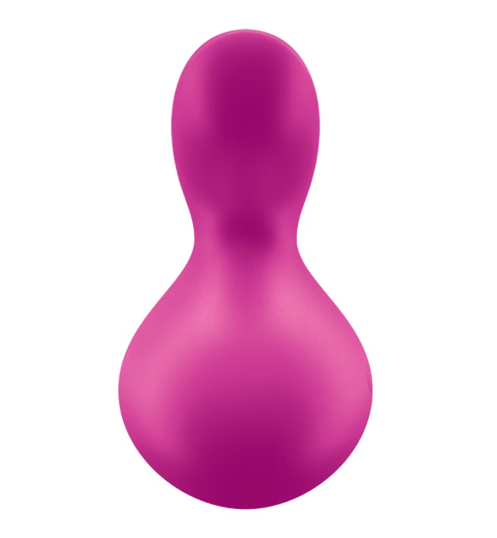 A playful design and a wide contact surface made of soft sil... Satisfyer - Viva la Vulva 3 Clit Stimulator - Violet photo-2