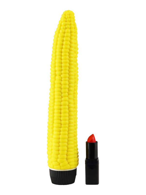 The ultimate realistic popcorn design makes this yellow plea... You2Toys - Popcorn Vibrator - Yellow photo-4