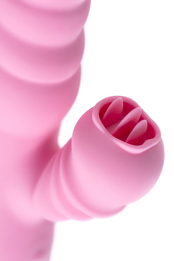 This rotating and heating rabbit vibrator has a unique clito... JOS - Lixy Up&Down Vibrator - Pink photo-8