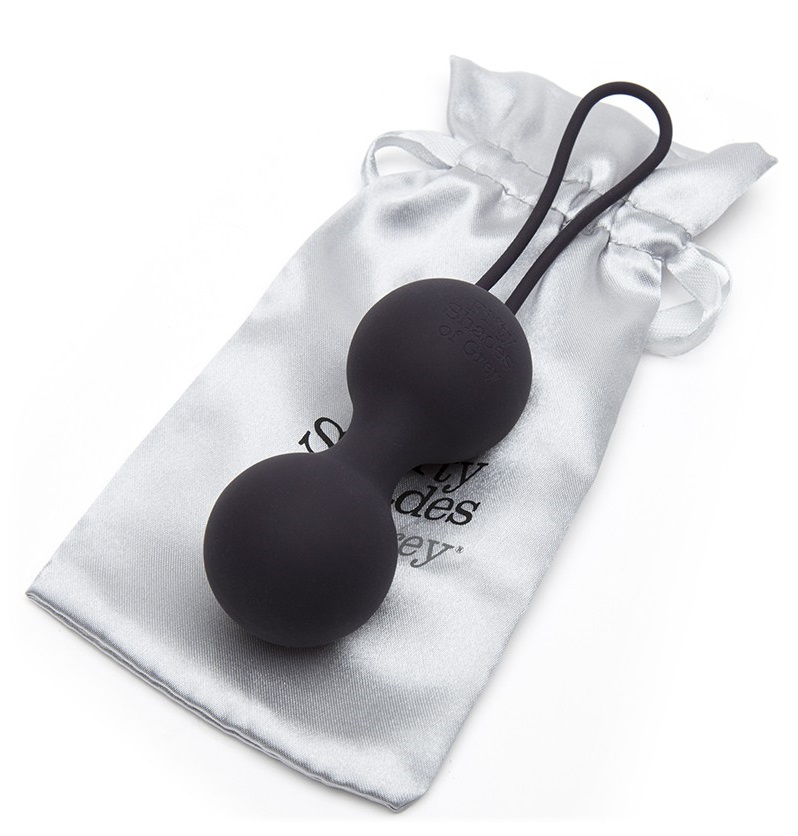 Colour changing 90g silicone jiggle balls, based on a best s... Fifty Shades of Grey - Inner Goddess Jiggle Balls - Purple photo-7