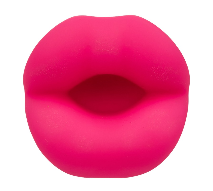 No matter where your travels take you, enjoy a little ‘me ti... CEN - Kyst Lips Mini Massager - Pink photo-4