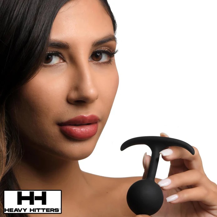 Learn what your ideal size is with these Heavy Hitter Comfor... Heavy Hitters - Weighted Round Plug S - Black photo-2
