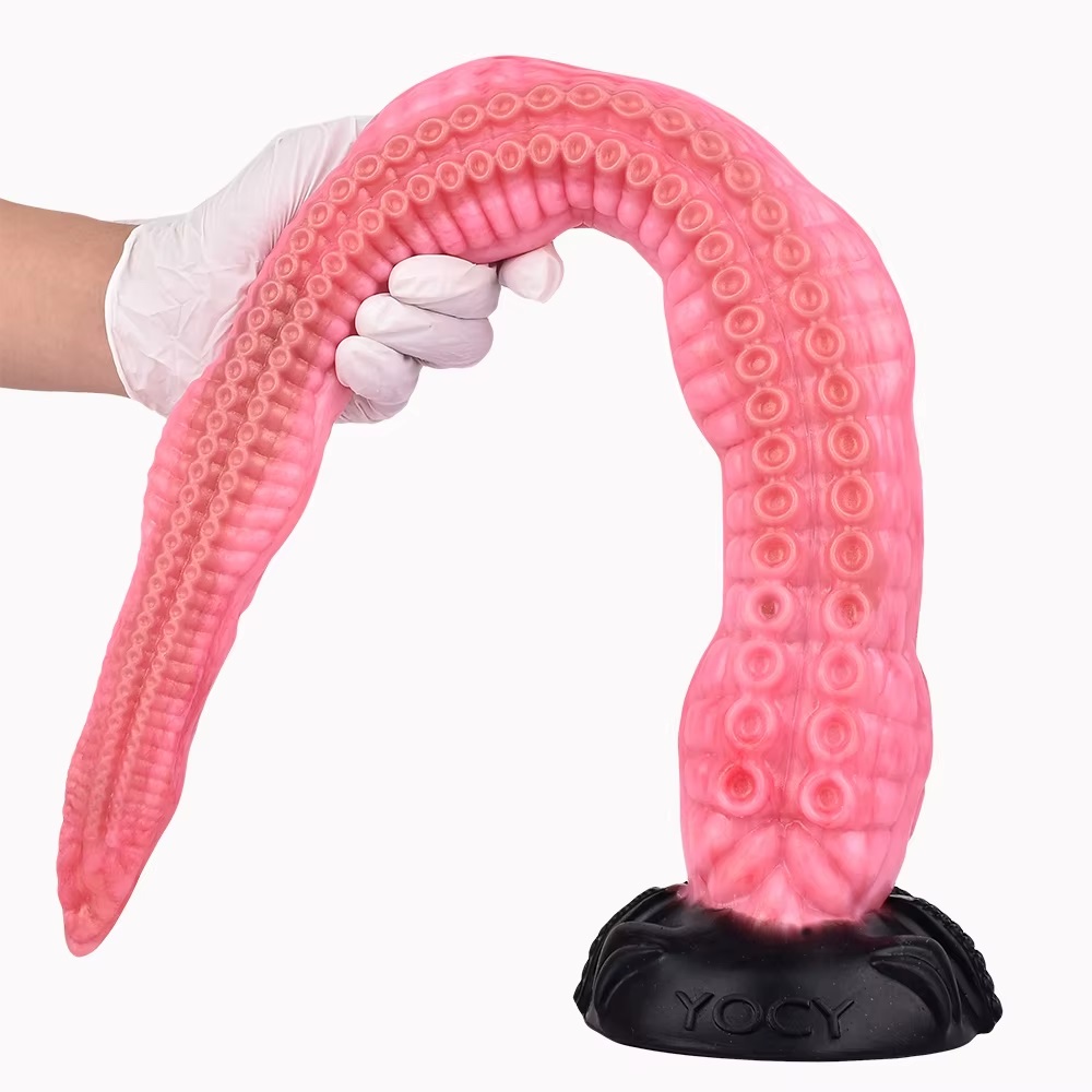 Material: silicone
Intotal L: 28cm
Insert L: 25cm
Diameter: ... FAAK - Lord Octopus Dildo - Squidgy photo-7