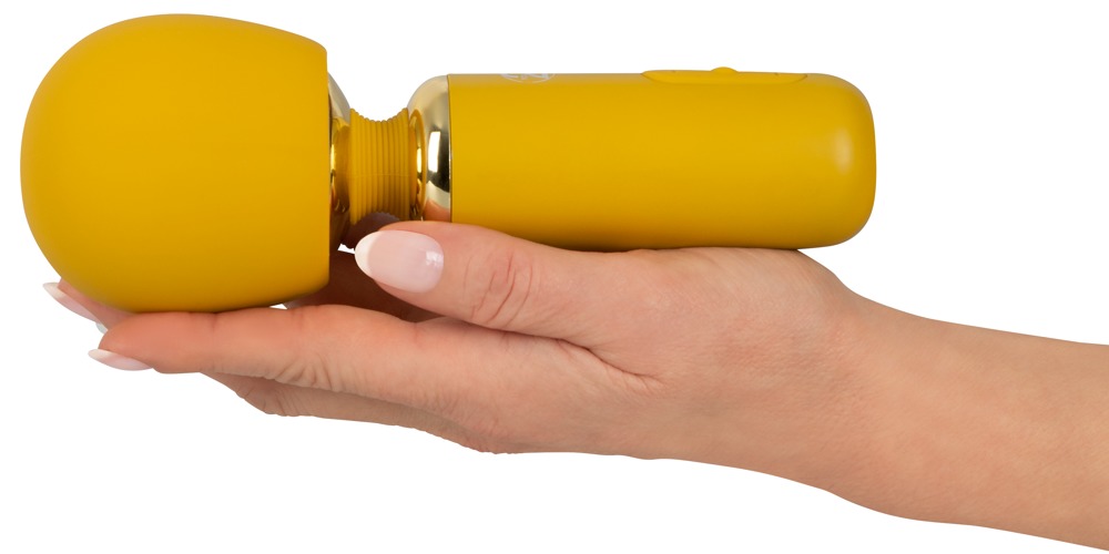 Small, compact, powerful massage wand!
Dynamic, yellow massa... YNF - Wand Massager - Yellow photo-3
