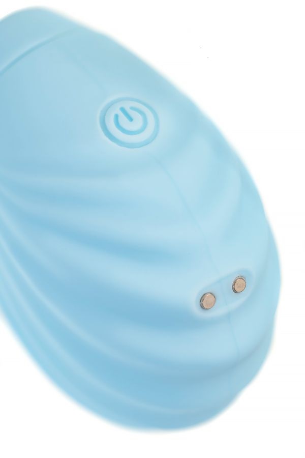 Vacuum-wave clitoral stimulator with beautiful scall shape.
... Flovetta - Qli Scall Stimulator - Blue photo-7
