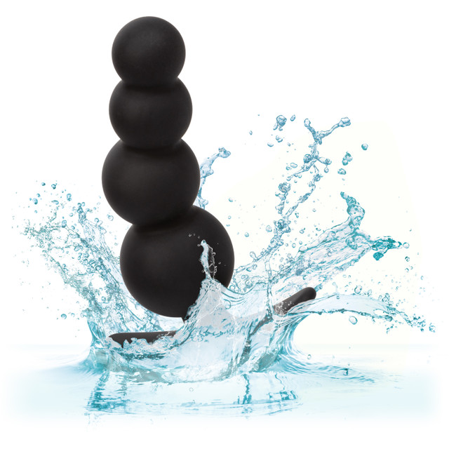 Pleasure is made endless with the bold Boundless Beaded Plug... CEN - Boundless Beaded Plug - Black photo-6