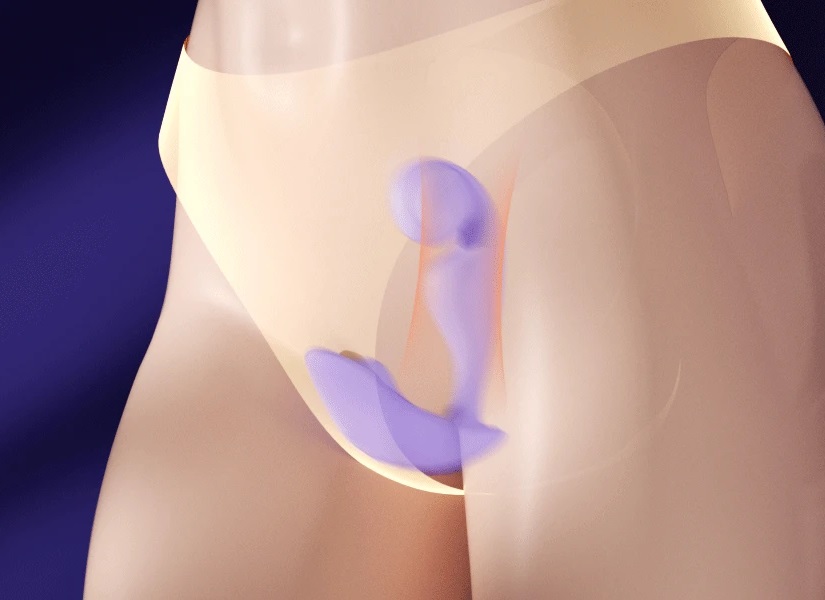 Trill’s power germinates inside you with its unique, sprout-... Honey Play Box - Trill Sensing Ball App Dual Vibrator - Purple photo-4