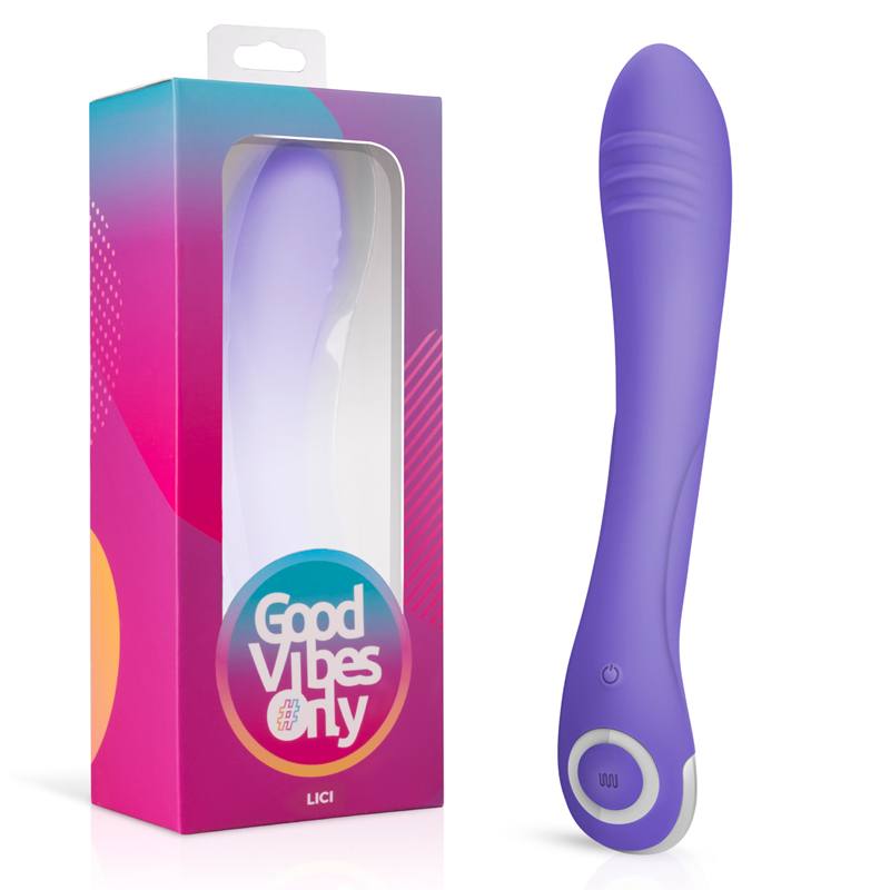 The Lici G-Spot vibrator stands for guaranteed pleasure. Thi... Good Vibes Only - Lici G-Spot Vibrator - Purple photo-8