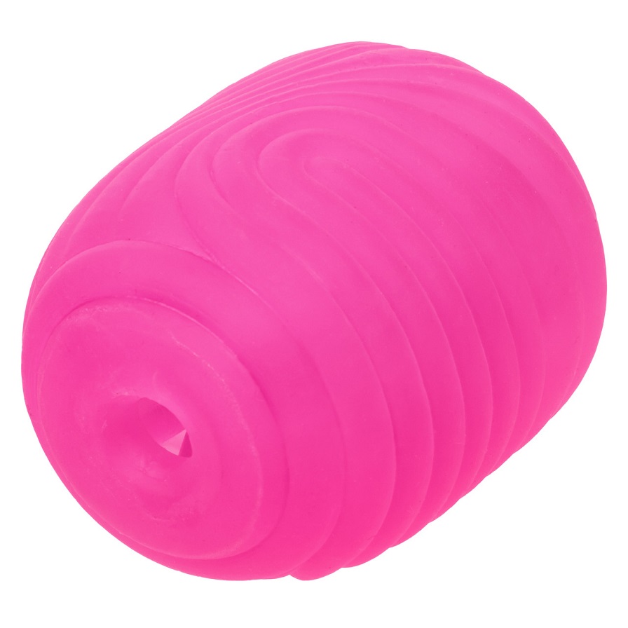 Delight in the unique sensations of the Pop Sock! Textured s... CEN - Pop Sock Textured Masturbator - Pink photo-6