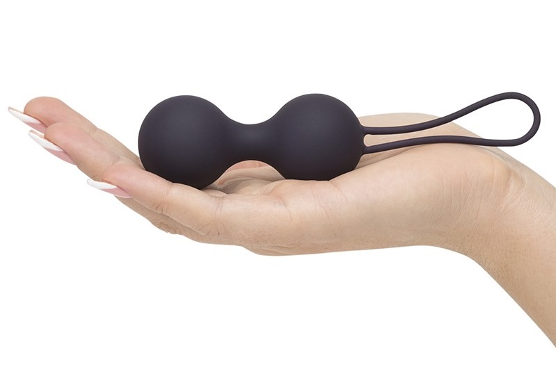 Colour changing 90g silicone jiggle balls, based on a best s... Fifty Shades of Grey - Inner Goddess Jiggle Balls - Purple photo-3