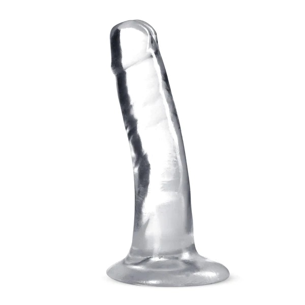 Blush B Yours Plus Hard n’ Happy is a realistic dildo with a... B Yours Plus - Hard & Happy Dildo 14cm - Clear photo-3