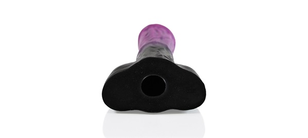 Bursting through the gates of hell, from the wicked kingdoms... HellHound - Trojan Dildo - Black Purple - S photo-6