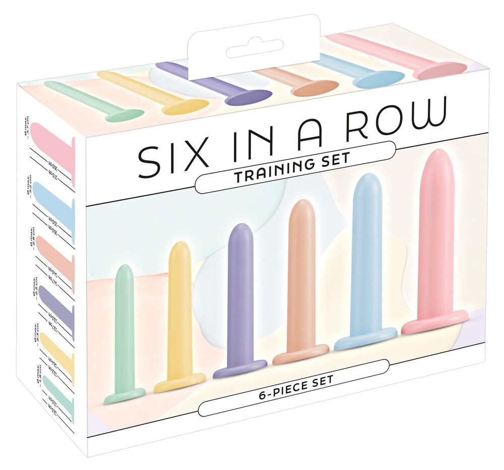 Every wonderfully smooth and sturdy dildo is made out of sil... You2Toys - Six in A Row Dilators Set photo-8