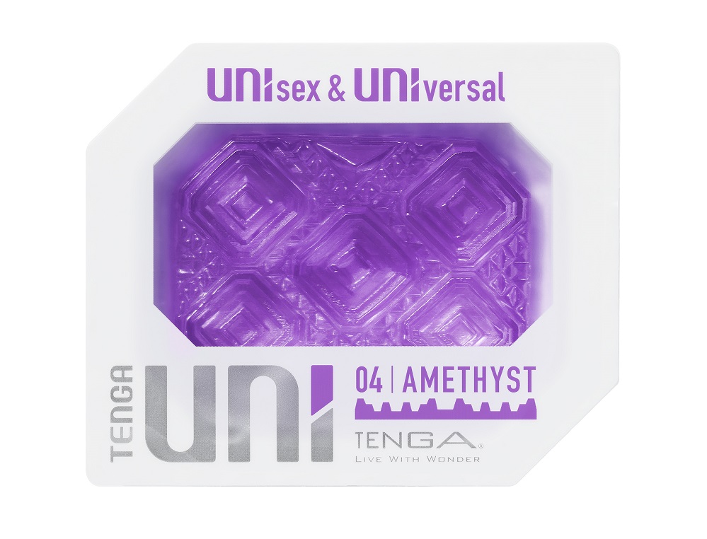 UNIsex & UNIversal. For men and women, alone or in pairs... Tenga - Uni Masturbator - Amethyst photo-13