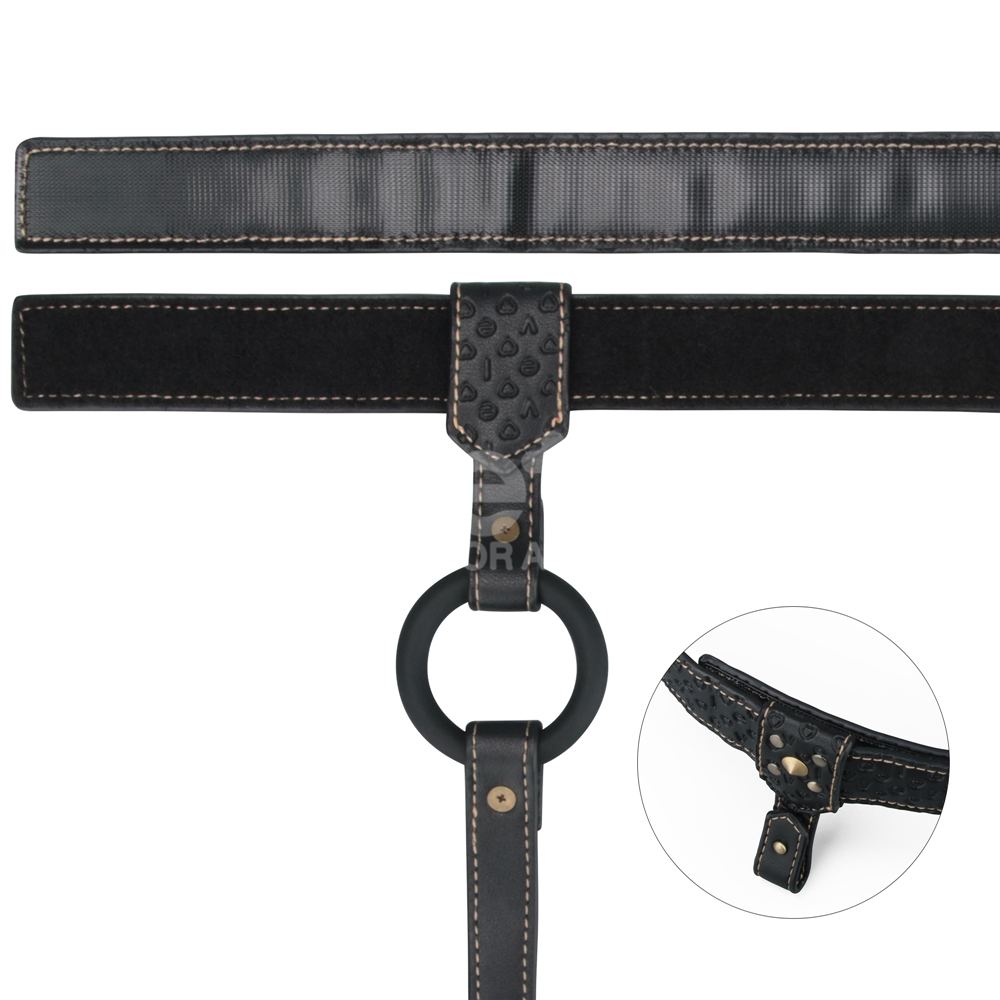 Explore the daring contours of desire with Rebellion Reign S... Lovetoy - Rebellion Reign Strap-On Harness - Black photo-6